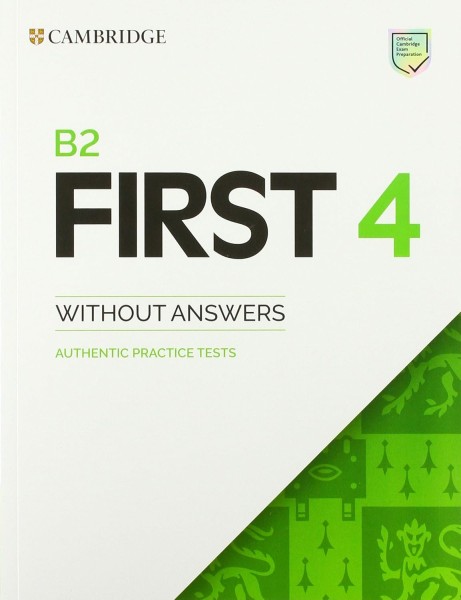 Фото B2 First 4 Student's Book without Answers Authentic Practice Tests