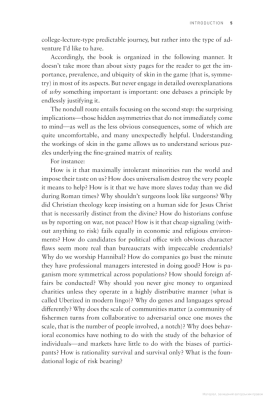 Skin in the Game. Hidden Asymmetries in Daily Life