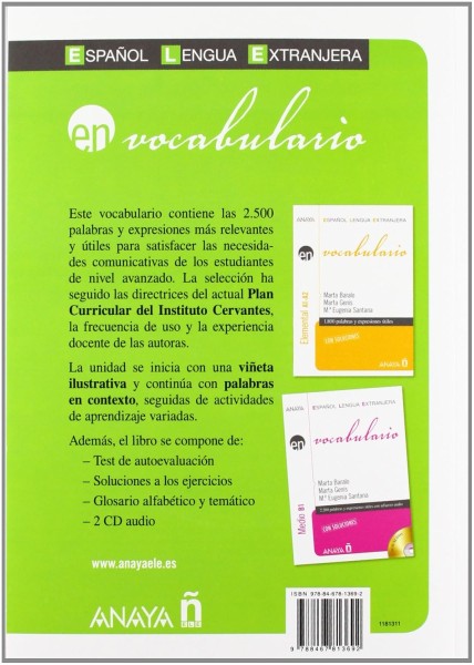 Фото Vocabulario. Avanzado B2 con soluciones + CD