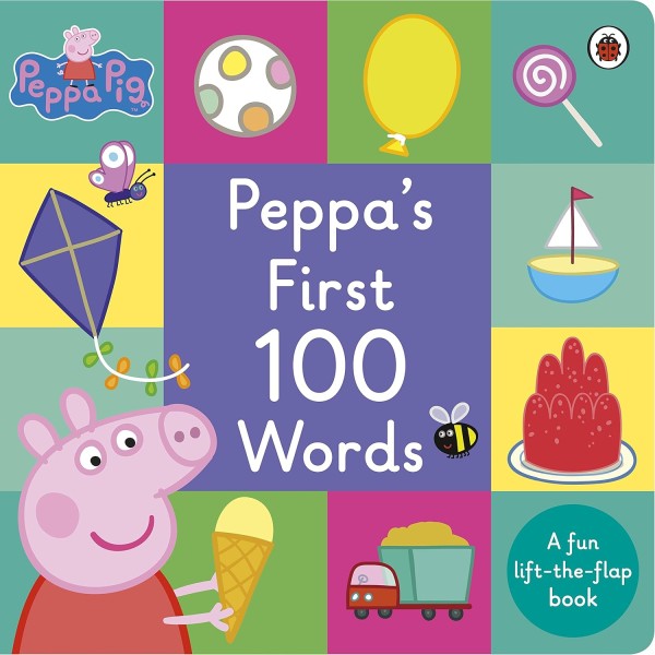 Фото Peppa’s First 100 Words. An early-learning lift-the-flap book for toddlers