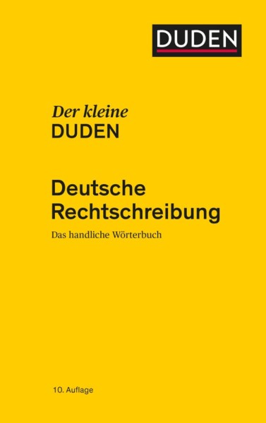 Фото Der kleine Duden - Deutsche Rechtschrei. Das handliche Wörterbuch