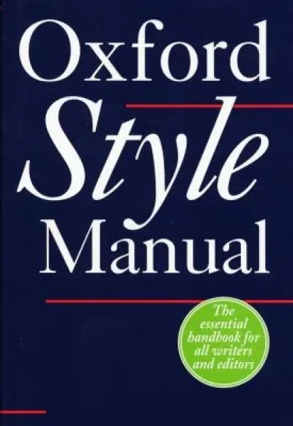 Фото Oxford Style Manual