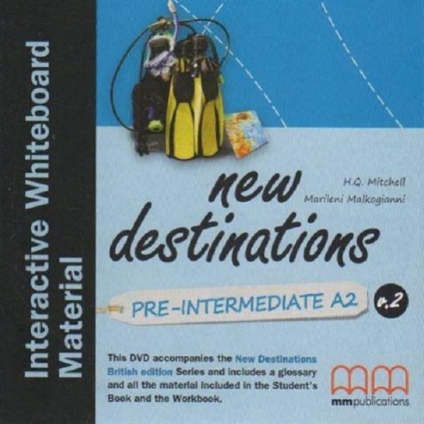 Фото New Destinations. Pre-Intermediate A2. DVD Interactive Whiteboard Pack
