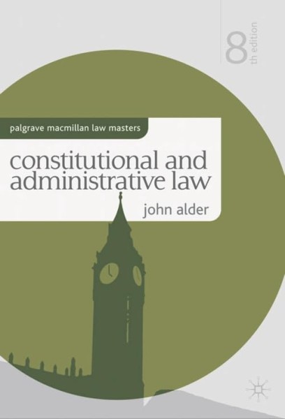 Фото Constitutional and Administrative Law. Palgrave Macmillan Law Masters
