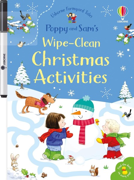 Фото Poppy and Sam's Wipe-Clean Christmas Activities