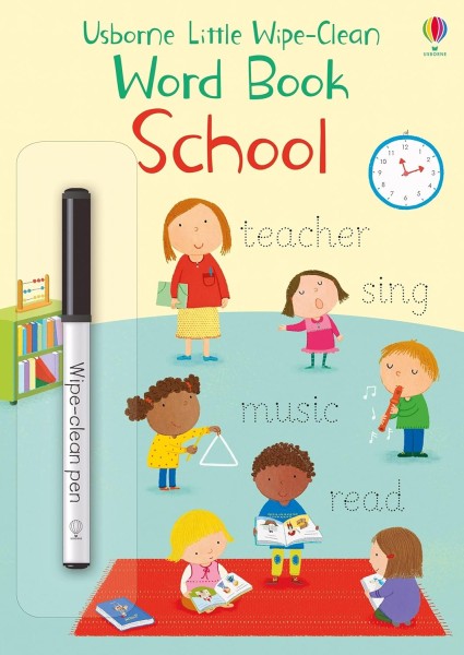 Фото Little Wipe-Clean Word Book. School