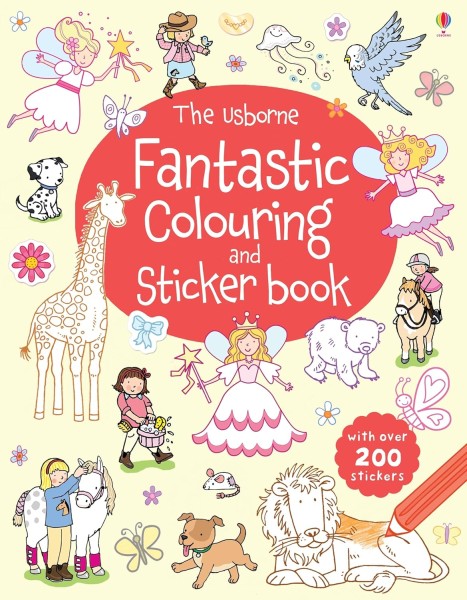Фото Fantastic Colouring And Sticker Book
