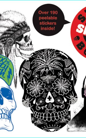 Stickerbomb Skulls