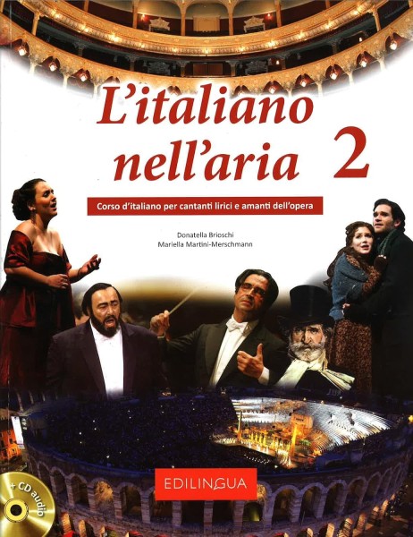 Фото L'italiano nell'aria 2 Libro & Quaderno + CD audio