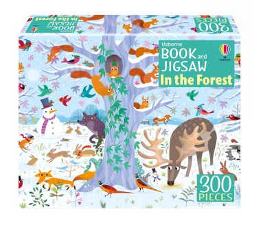 Фото Usborne Book and Jigsaw In the Forest
