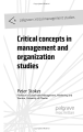 Фото Critical Concepts in Management and Organization Studies 2
