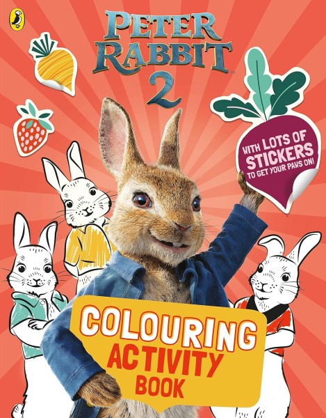 Фото Peter Rabbit 2 Colouring Sticker Activity