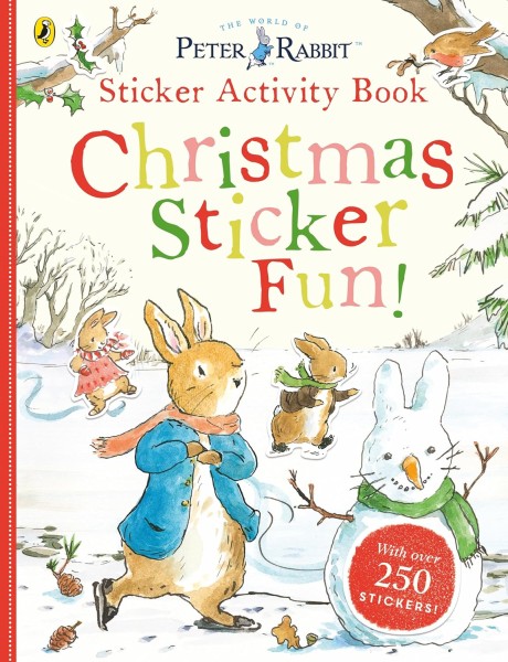 Фото Peter Rabbit. Christmas Fun Sticker Activity Book