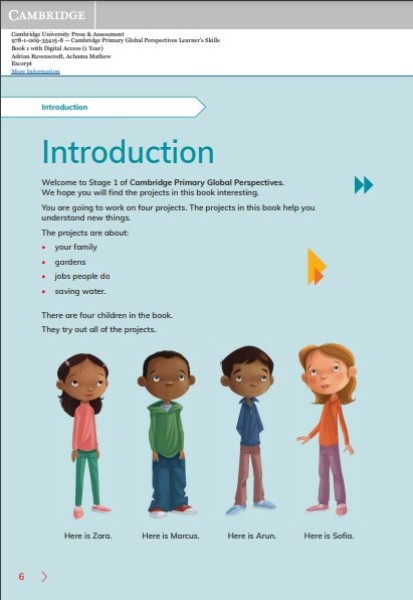 Фото Cambridge Primary Global Perspectives. Learner's Skills. Book 1 with Digital Access (1 Year)