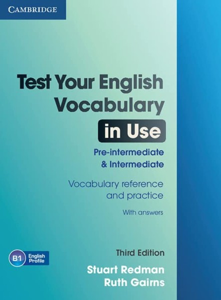 Фото Test Your English Vocabulary in Use Pre-intermediate and Intermediate with Answers 3rd Edition