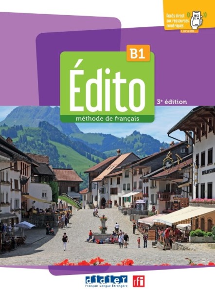 Фото Edito B1. Livre eleve. 3e Edition.