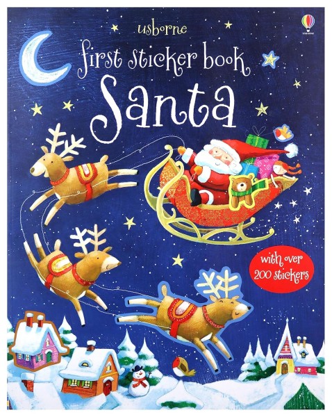 Фото First Sticker Book. Santa