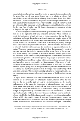Mistakes in Contract Law