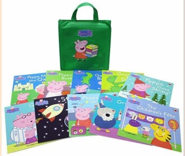 Фото Peppa Pig. Collection 10 Books Set In a Green Bag