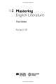 Фото Mastering English Literature 4