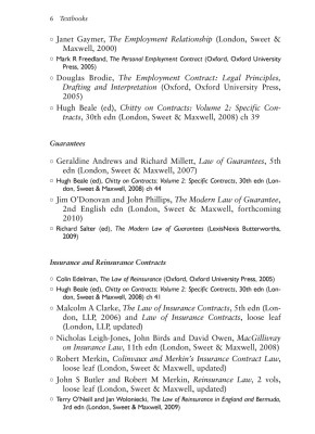 Contract Law: An Index and Digest of Published Writings