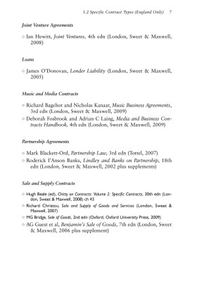 Contract Law: An Index and Digest of Published Writings
