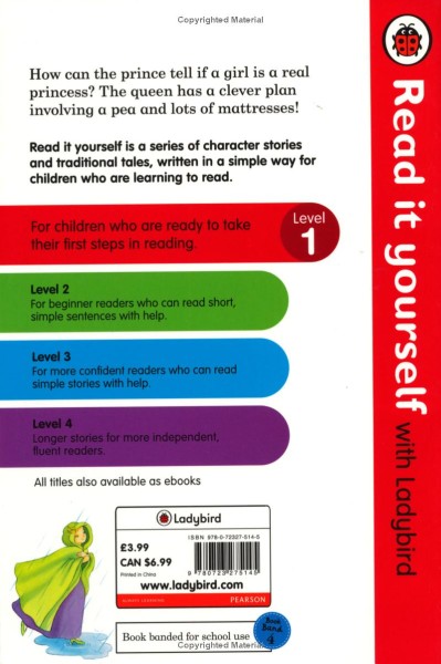 Фото The Princess and the Pea - Read it yourself with Ladybird. Level 1