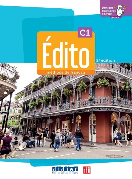 Фото Edito C1. Méthode de français