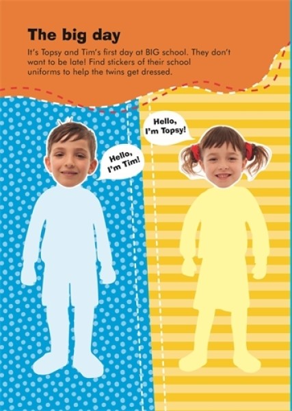 Фото Topsy and Tim. Our School Day. Sticker Activity Book