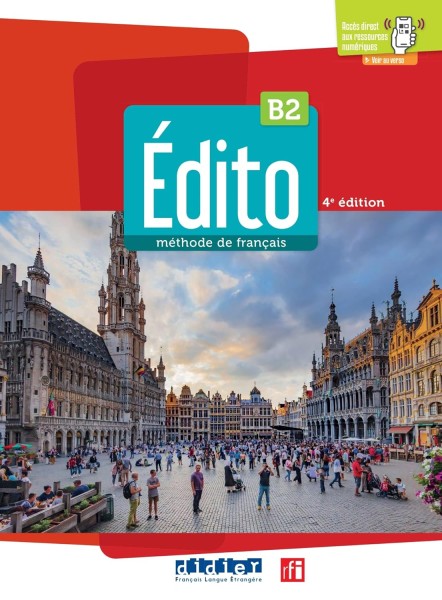 Фото Edito B2 4e Edition Livre de l'eleve + didierfle.app