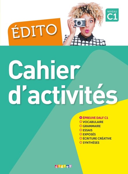 Фото Edito C1 Cahier d'exercices + CD mp3 Edition 2018
