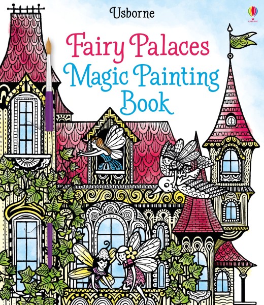 Фото Fairy Palaces Magic Painting Book