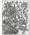 Фото Fairy Palaces Magic Painting Book 2