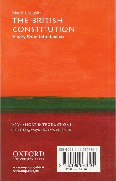 Фото British Constitution. A Very Short Introduction