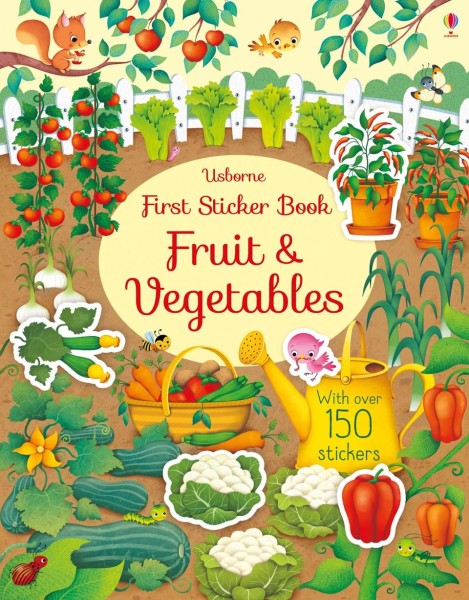 Фото First Sticker Book. Fruit & Vegetables