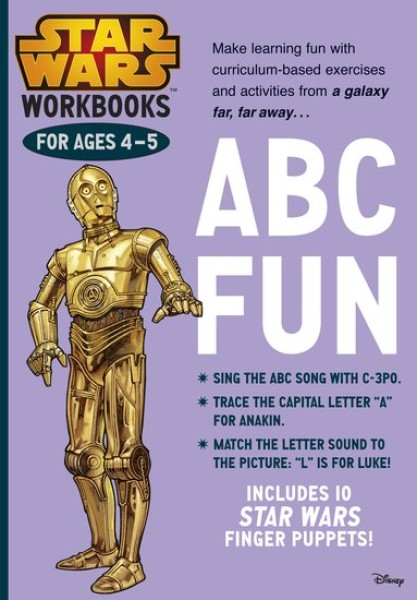 Фото Star Wars Workbooks. ABC Fun Ages 4-5