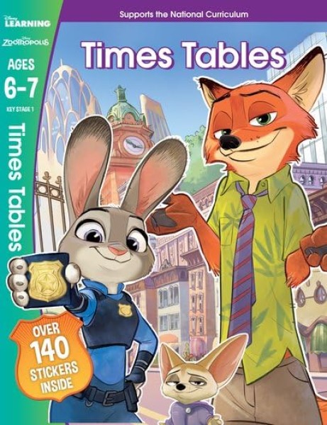 Фото Disney Learning. Zootropolis. Times Tables