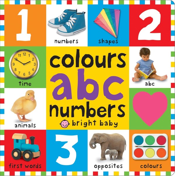 Фото Colours ABC Numbers. First 100 Books