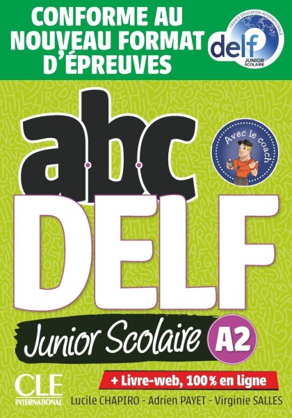 Фото ABC DELF Junior scolaire 2021 édition A2 Livre + DVD + Livre-web