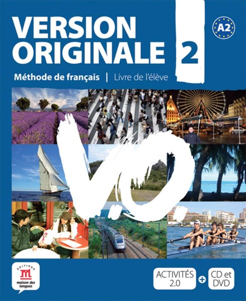 Фото Version Originale 2. Livre de l'e'le`ve + CD et DVD