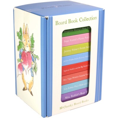 The World of Peter Rabbit 10 Board Books Collection