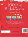 Фото 100 First English Words. Sticker Book 2