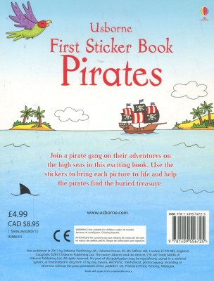 First Sticker Book. Pirates