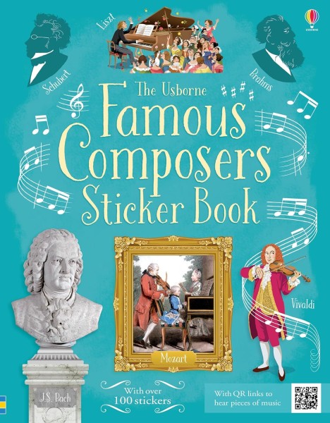 Фото Famous Composers Sticker Book