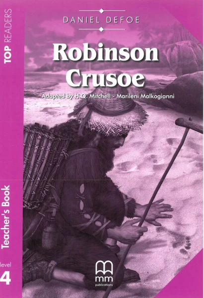 Фото Top Readers 4: Robinson Crusoe Intermediate Teacher’s Book Pack