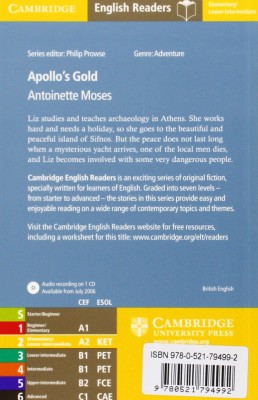 CER 2 Apollo's Gold: Book with Audio CD Pack