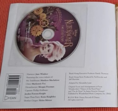 Фото The Nutcracker And The Four Realms. Read-Along Storybook and CD