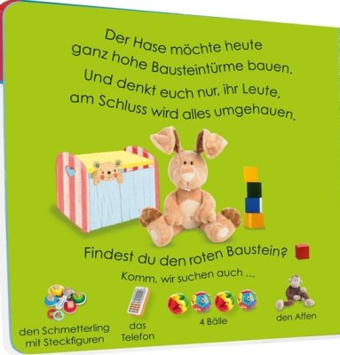 Such mit. Spielsachen. Ab 18 Monaten