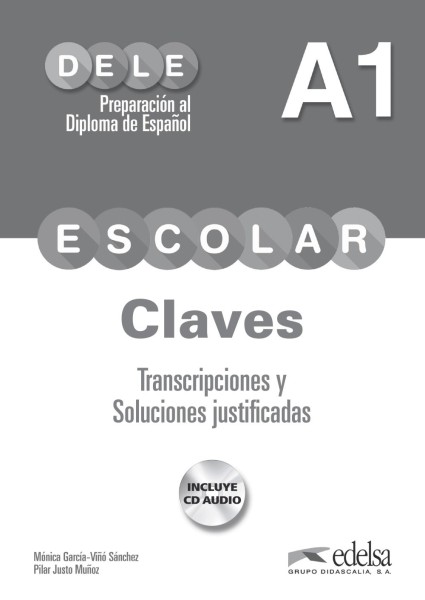 Фото DELE Escolar A1 Claves + CD Audio