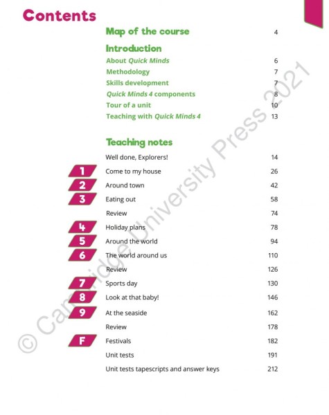Фото Quick Minds 4. Teacher's Book (for Ukraine, НУШ)